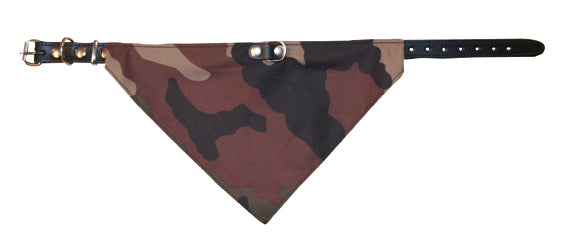 PetNation Halsband Läder Scarf Camo