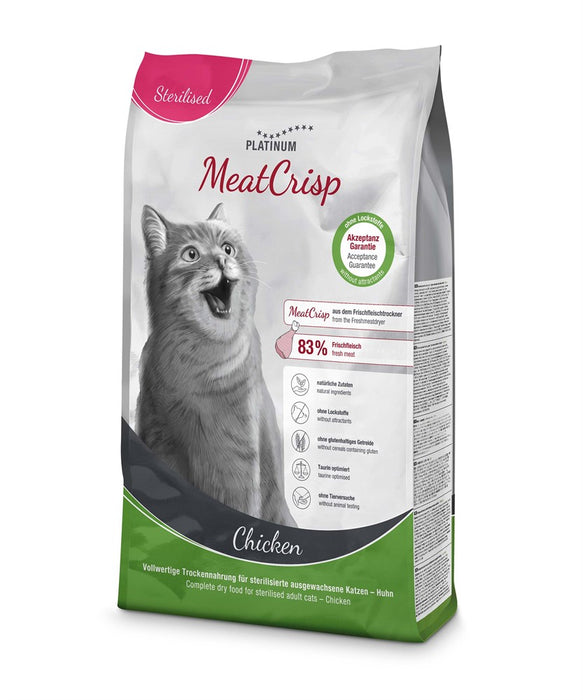 Platinum Cat MeatCrisp Sterilised Chicken 3 kg