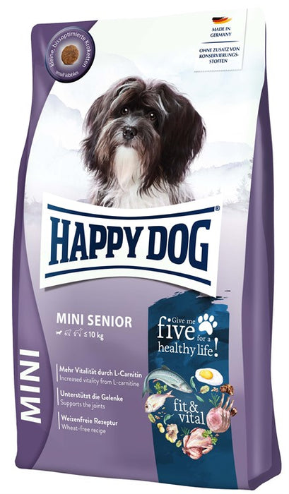 HappyDog Fit & Vital Mini Senior 4 kg