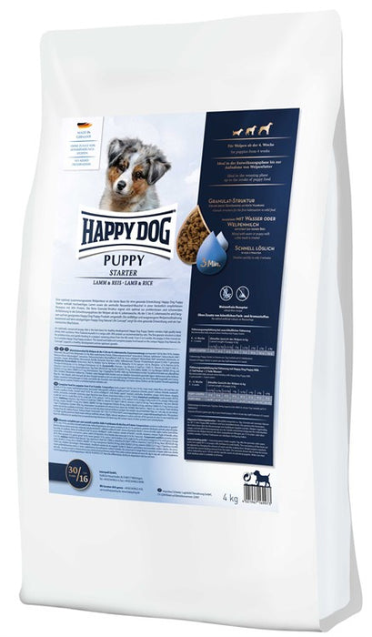 HappyDog Puppy Starter Lamb & Rice 4 kg