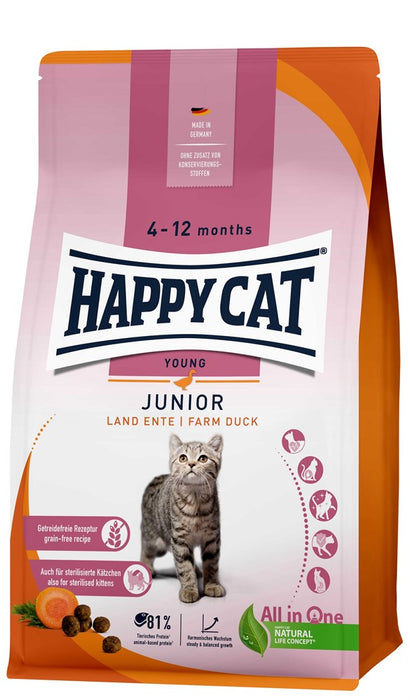 HappyCat Junior GrainFree Anka