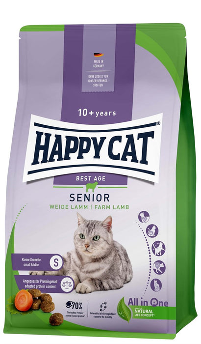 HappyCat Senior Lamm 4kg