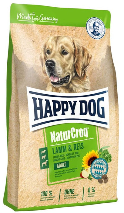 HappyDog NaturCroq Lamm & Ris