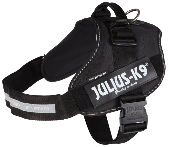 Julius-K9 IDC Sele 82-115 cm/50 mm Svart