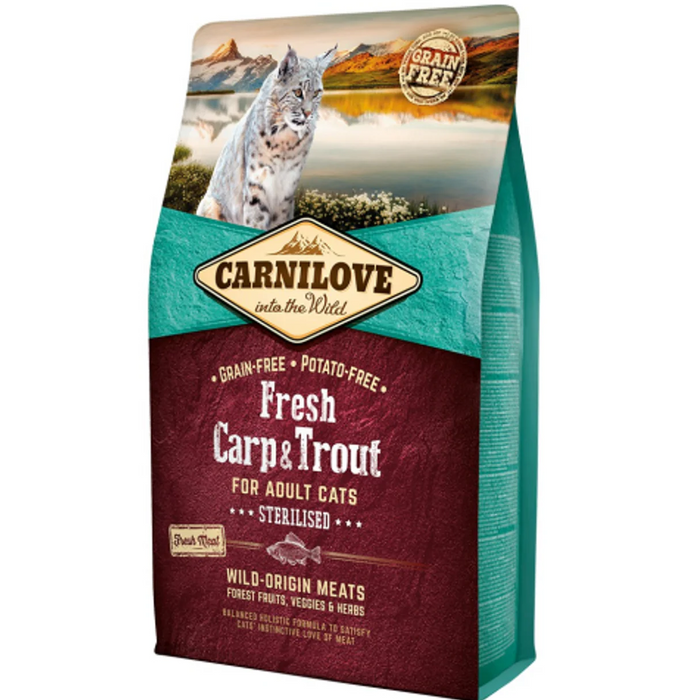 Carnilove Fresh Carp & Trout Steril Adult Cat