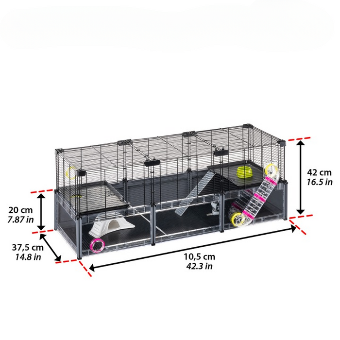 Ferplast Multipla Hamsterbur Stor