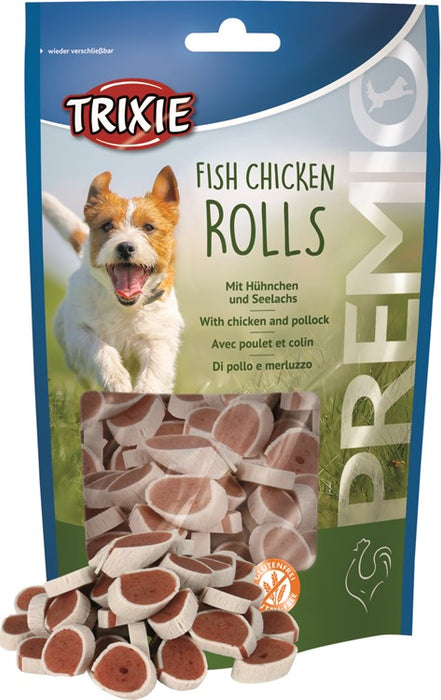 Trixie PREMIO Fish Chicken Rolls 75g x6