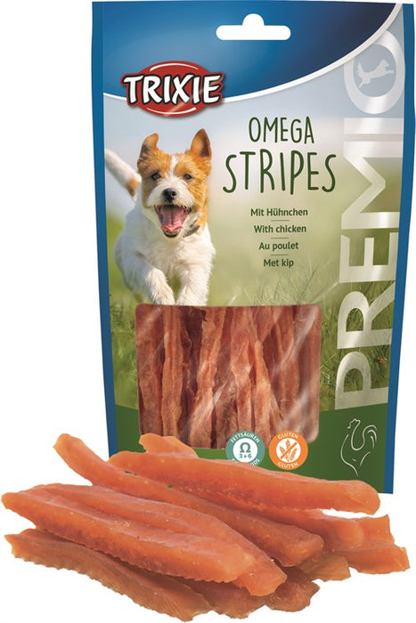 Trixie PREMIO Omega Stripes Chicken 100g x6