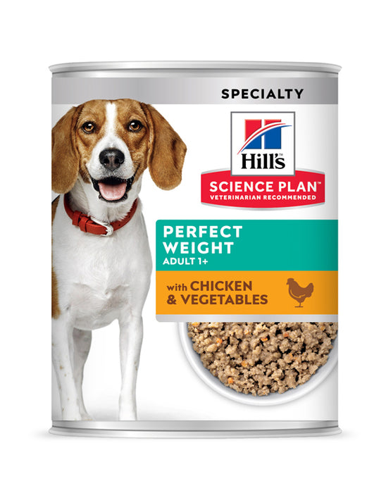 Hills Canine Perfect Weight Chicken & Vegetables 363g