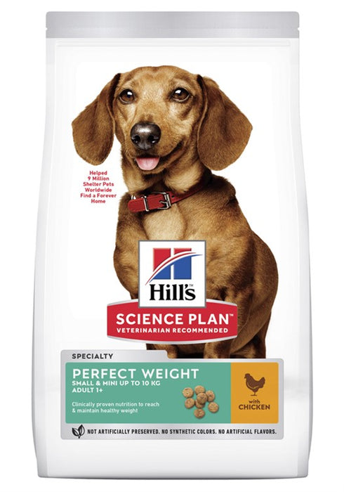 Hills Canine Adult Perfect Weight Small & Mini Chicken 6kg