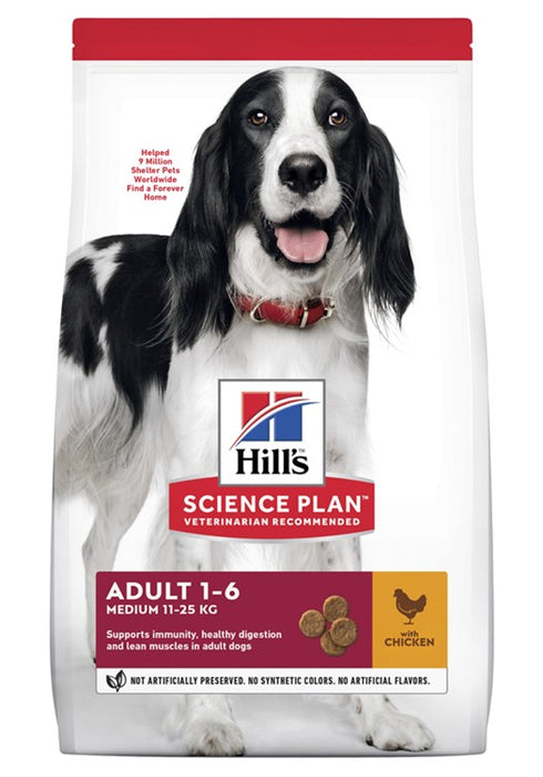 Hills Canine Adult Medium Chicken 14kg