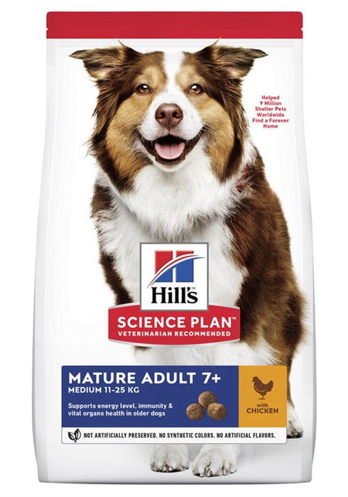 Hills Canine Mature Medium Chicken 14kg