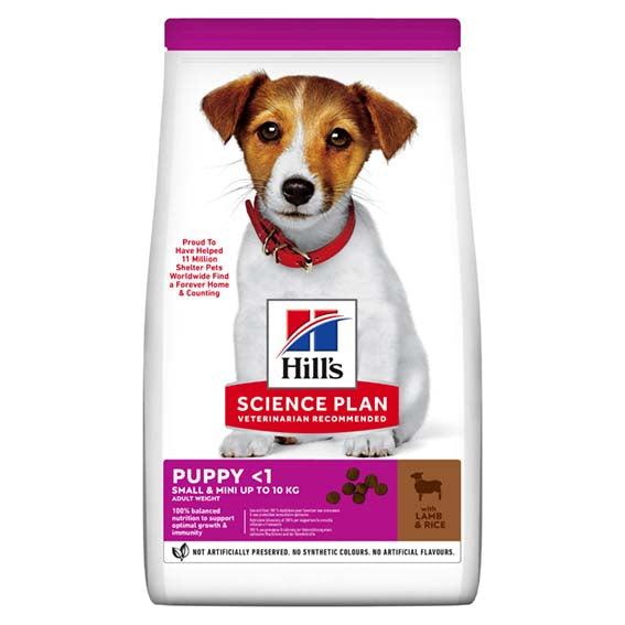 Hills Puppy Small & Mini Lamb & Rice 6kg