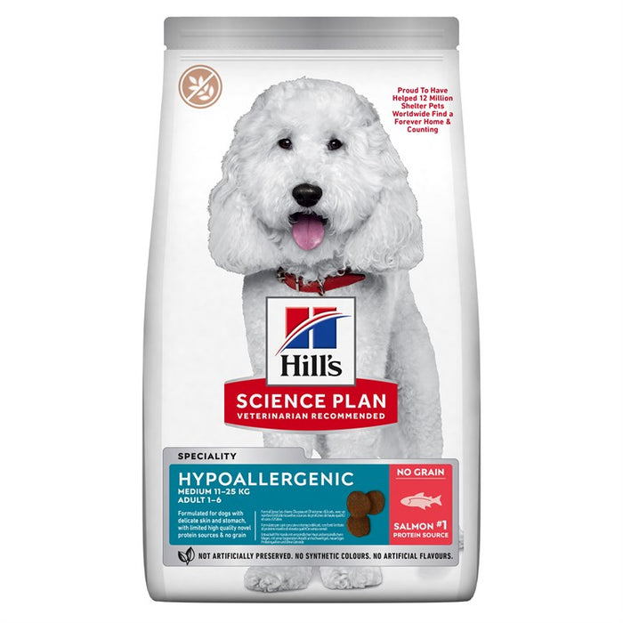 Hills Canine Adult Hypoallergenic Medium Salmon