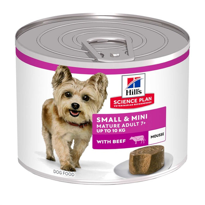 Hills Canine Mature Adult Mousse Small & Mini Beef 200g