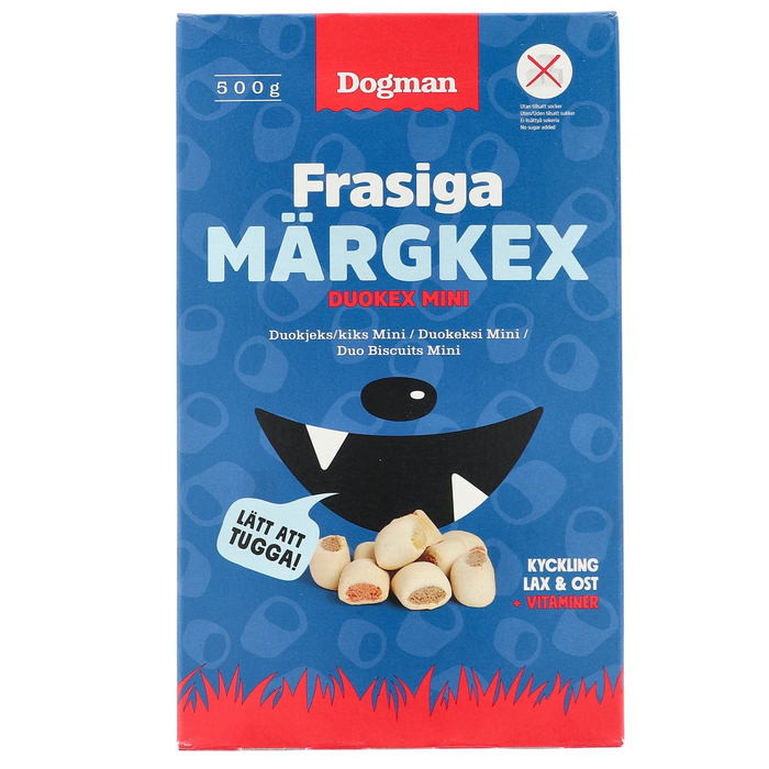 Dogman Frasiga Märgkex Mix 500g