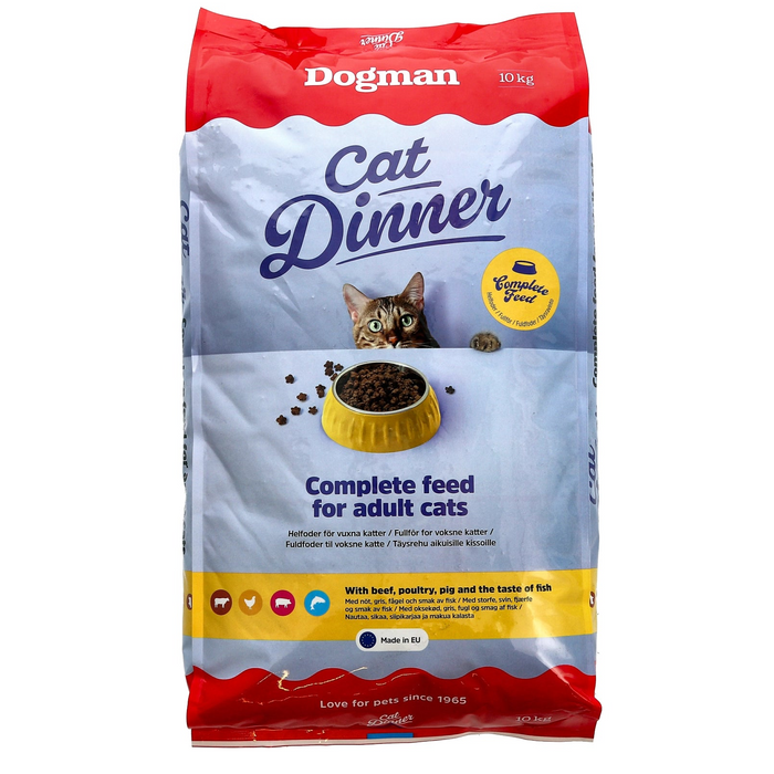 Dogman Cat Dinner 10kg