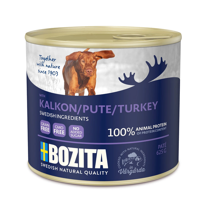 Bozita Dog Paté Kalkon 625g