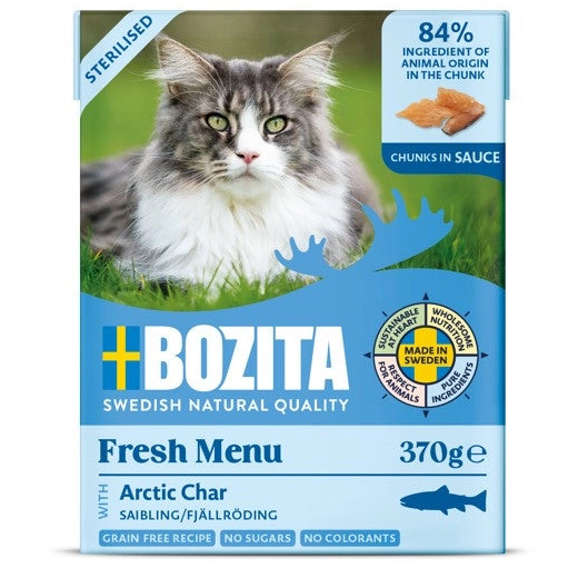 Bozita Sterilied Arctic Char Sauce Våtfoder 370g