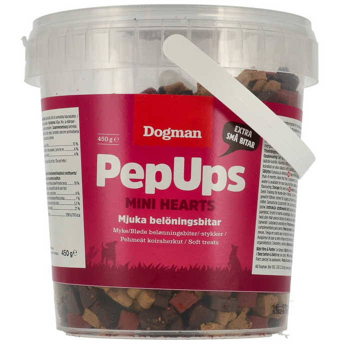 Dogman PepUps Mini Hearts