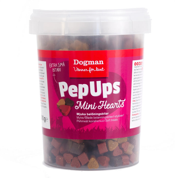 Dogman PepUps Mini Hearts