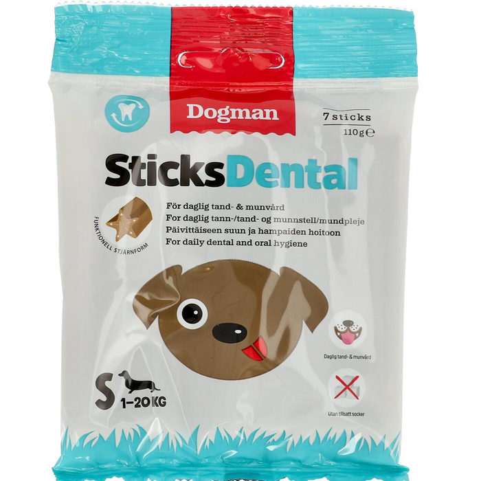 Dogman Sticks Dental Box 7st