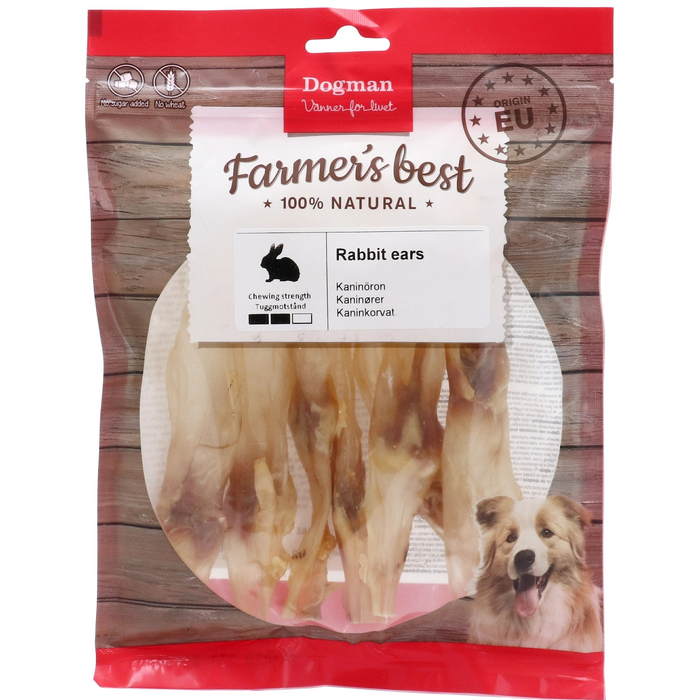 Dogman Rabbit Ears 60g