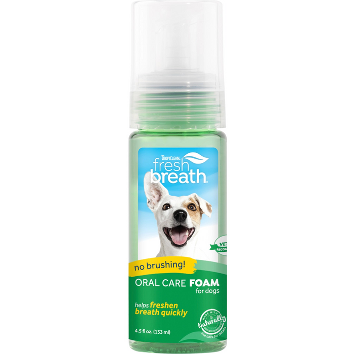 TropiClean Oral Care Mint Foam 133ml