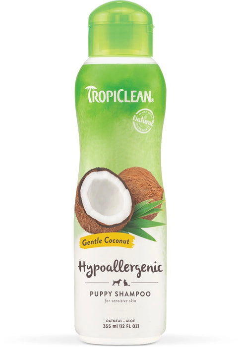 TropiClean Shampoo Hypoallergenic Coconut Puppy & Kitten 355ml