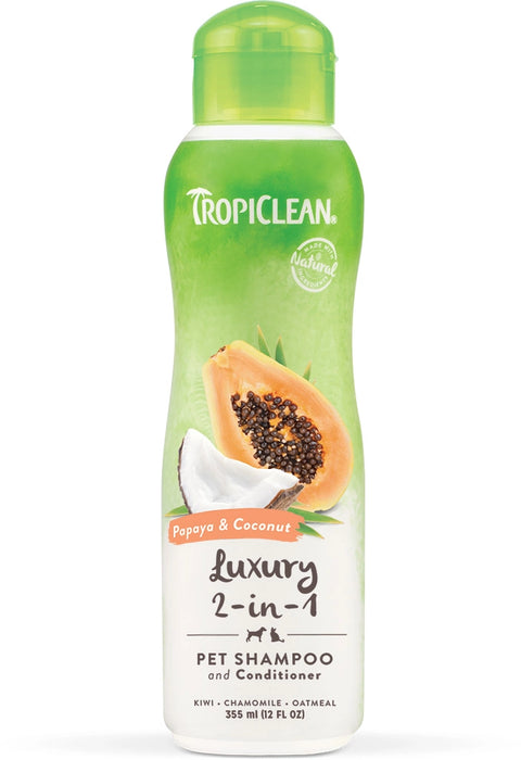 TropiClean Schampo Papaya Coconut 355ml