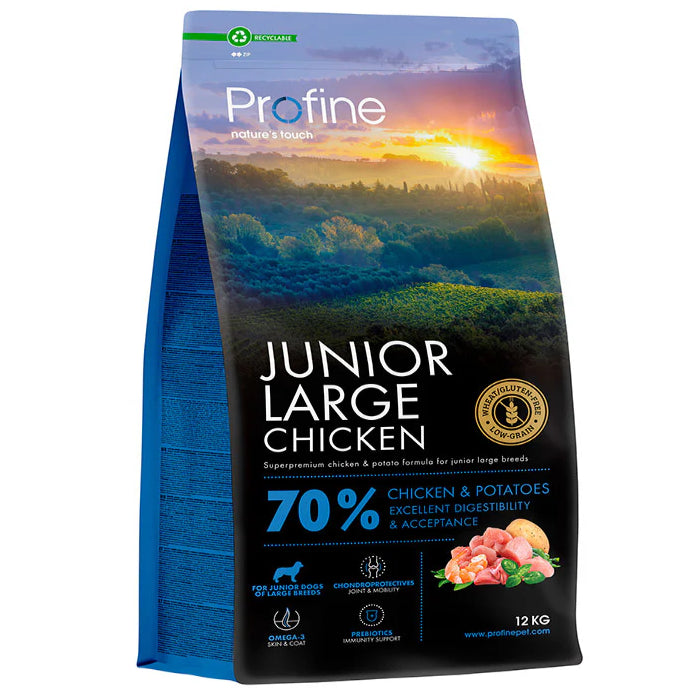 Profine Dog Dry Junior Large Chicken 12kg