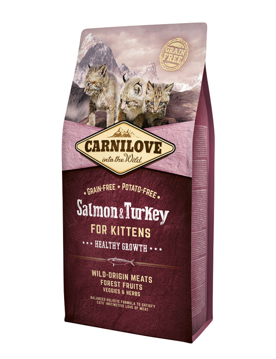 Carnilove Salmon Turkey Kittens Healthy