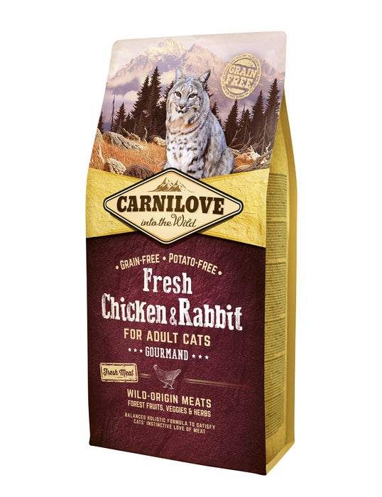 Carnilove Fresh Chicken & Rabbit Adult Cat