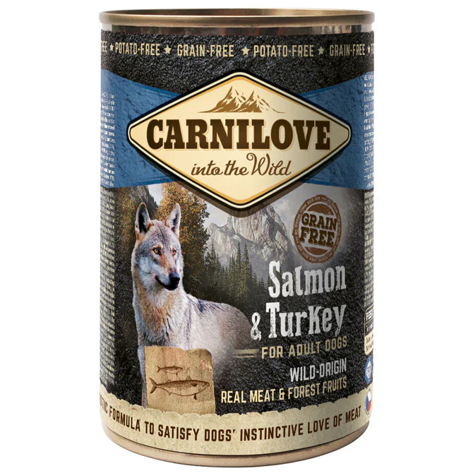 Carnilove Wild Meat Salmon & Turkey 400g x6