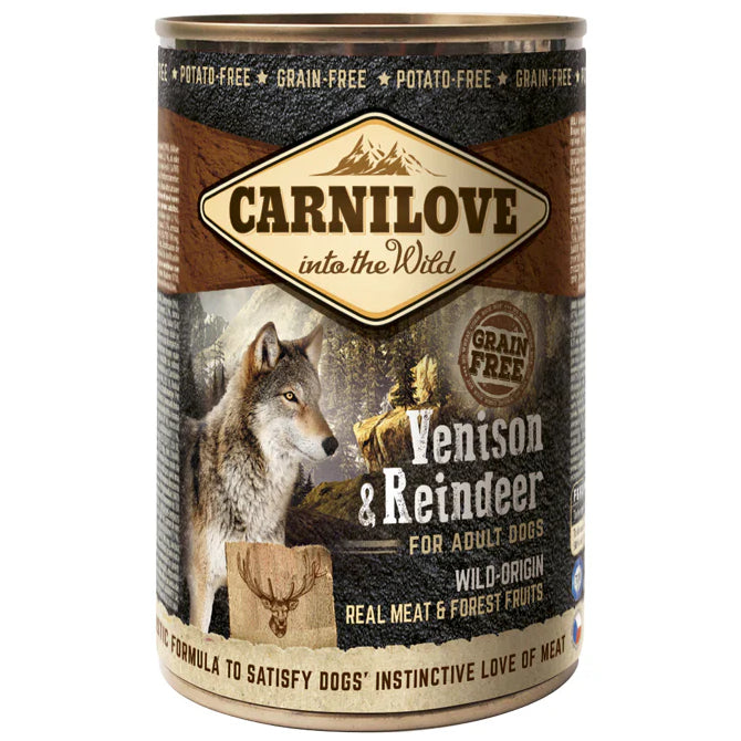 Carnilove Wild Meat Venison & Reindeer 400g x6