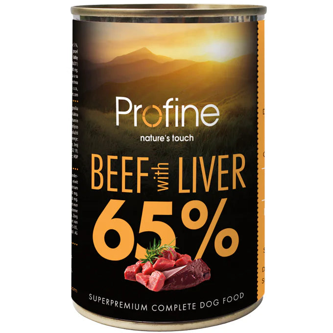 Profine 65% Beef & Beef Liver 400g x6