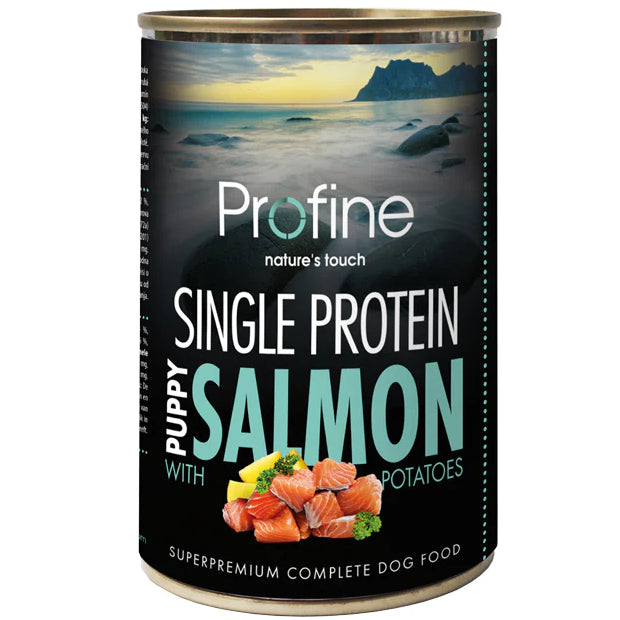 Profine Puppy Single protein Salmon Potatoes 400g x6