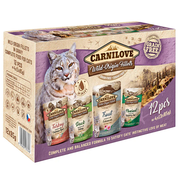 Carnilove Cat Pouch MULTIPACK 12 x 85g