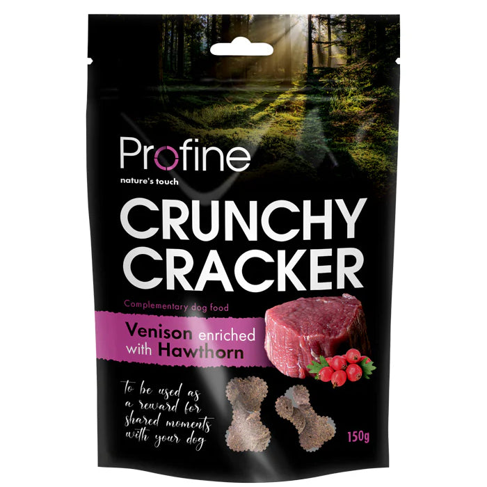 Profine Dog Crunchy Venison Hawthorn 150g x5