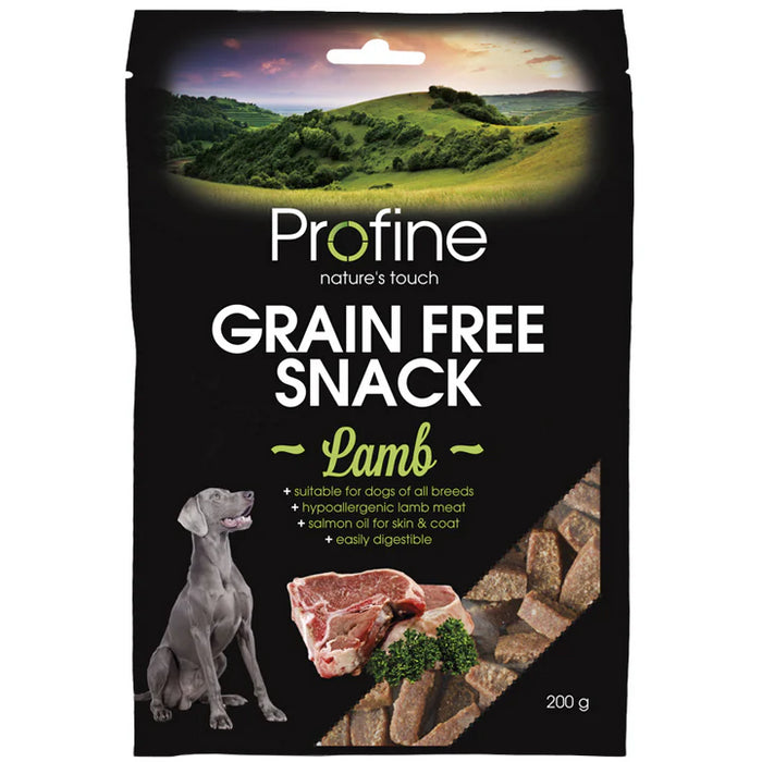 Profine Dog Grain Free Semi Moist Snack Lamb 200g x6