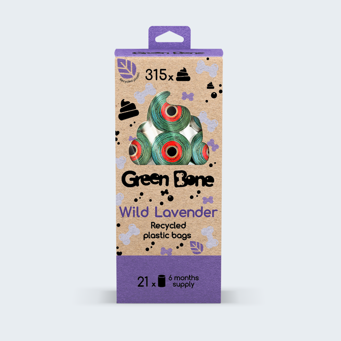 Green Bone Wild Lavender 21 Rullar 315 Påsar