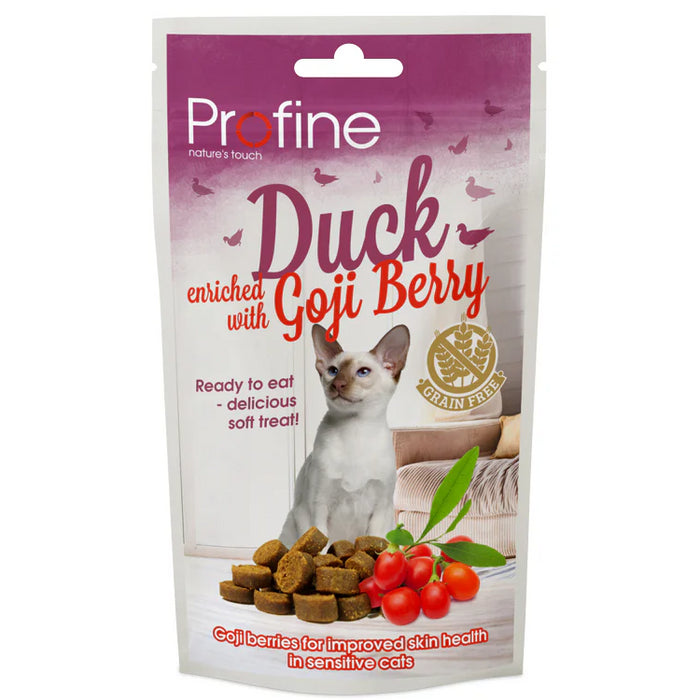 Profine Cat Semi Moist Snack Duck & Goji Berr 50g x6