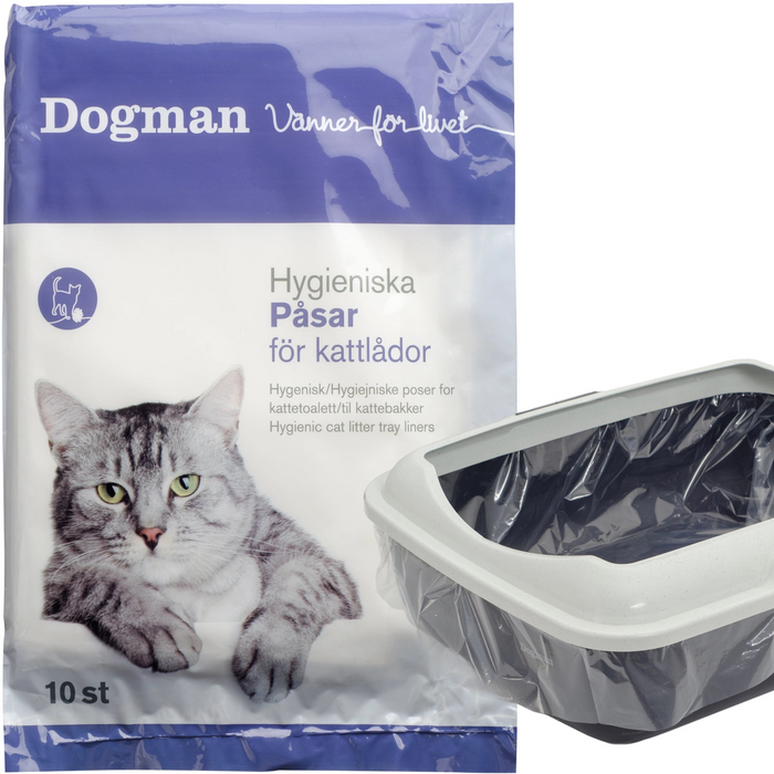 Dogman Påsar Kattlådor 10st x10