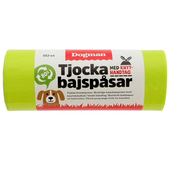 Dogman Bajspåsar Handtag 50p