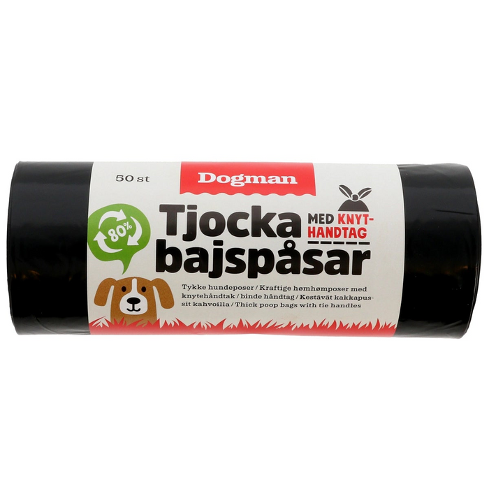 Dogman Bajspåsar Handtag 50p