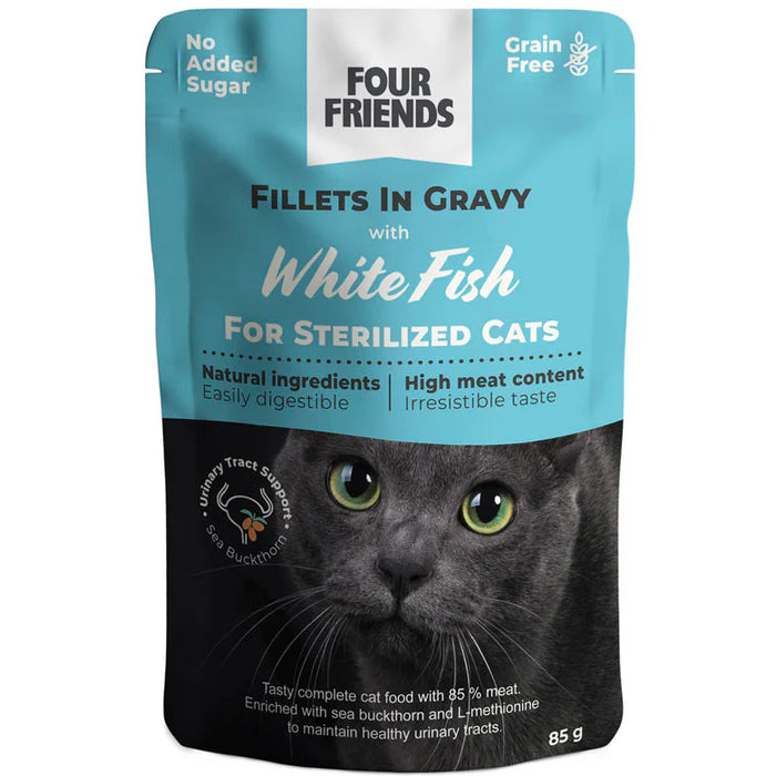 FourFriends Cat Sterilized Gravy Mix 12-pack