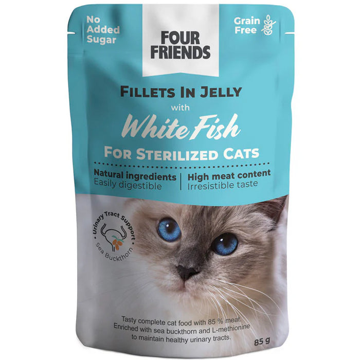 FourFriends Cat Sterilized Jelly Mix 12-pack