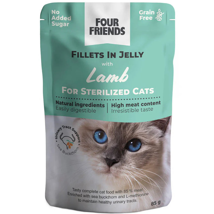 FourFriends Cat Sterilized Jelly Mix 12-pack