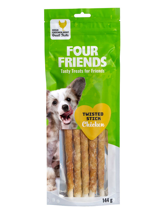 FourFriends Chicken Twist 25cm 5st x6