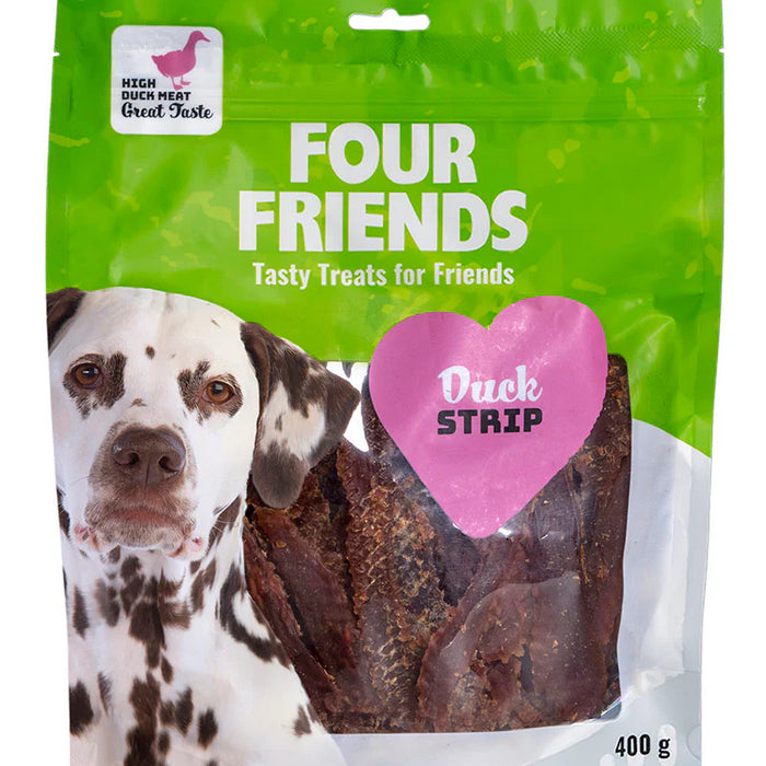 FourFriends Dog Duck Strip x12